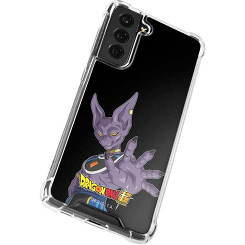 Dragon Ball Super Beerus Portrait Galaxy S21 FE Clear Case